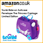 Trunki Ride-on Suitcase Penelope The Princess Carriage Limited Edition